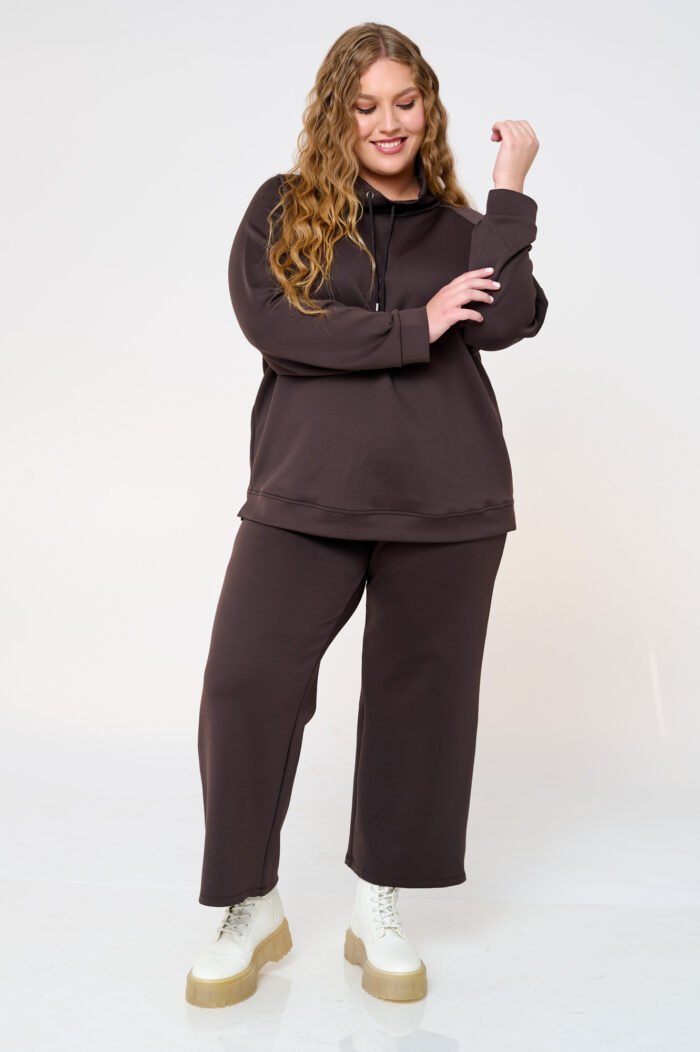 Μπλούζα με Χαμηλό Γιακά | Plus Size Ρούχα - Image 3