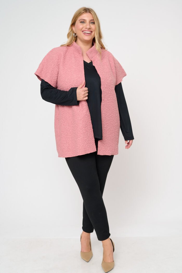 Μπουκλέ Γιλέκο Eliana | Plus Size Ρούχα - Image 4