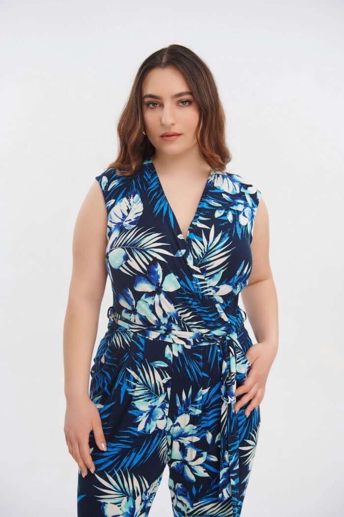 Ολόσωμη Φόρμα Κρουαζέ Flora | Plus Size Ρούχα - Image 4