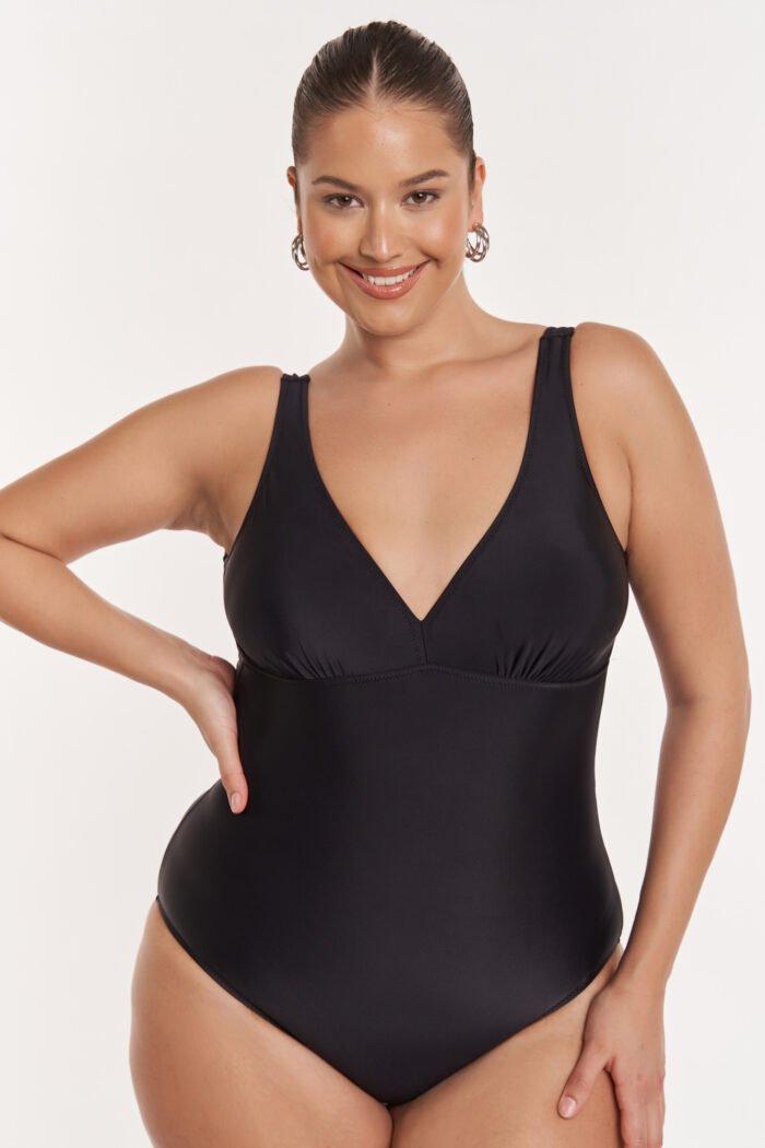 Ολόσωμο Μαγιό Iro Μαύρο | Plus Size Ρούχα - Image 2