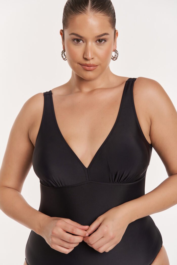 Ολόσωμο Μαγιό Iro Μαύρο | Plus Size Ρούχα - Image 3