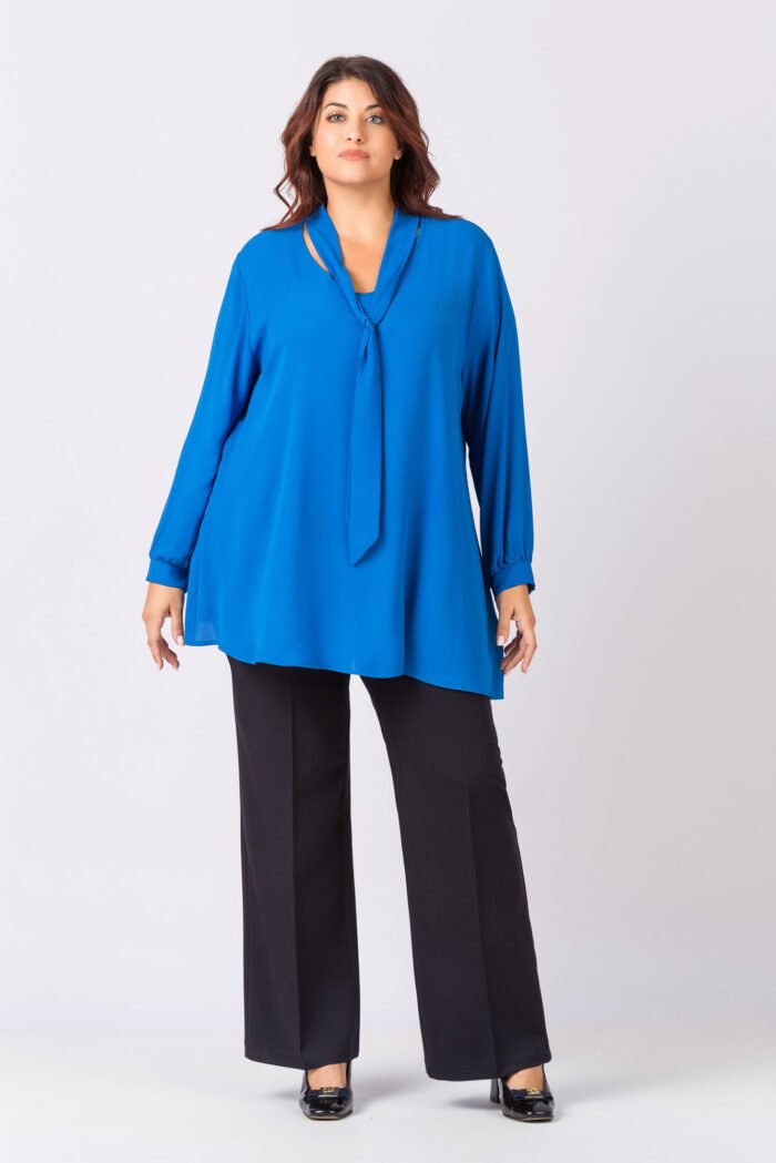 Πουκαμίσα Morrison Μπλε | Plus Size Ρούχα - Image 2