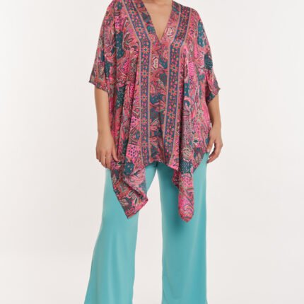 Παντελόνα Ελαστική Eleanor Aqua JUCITA