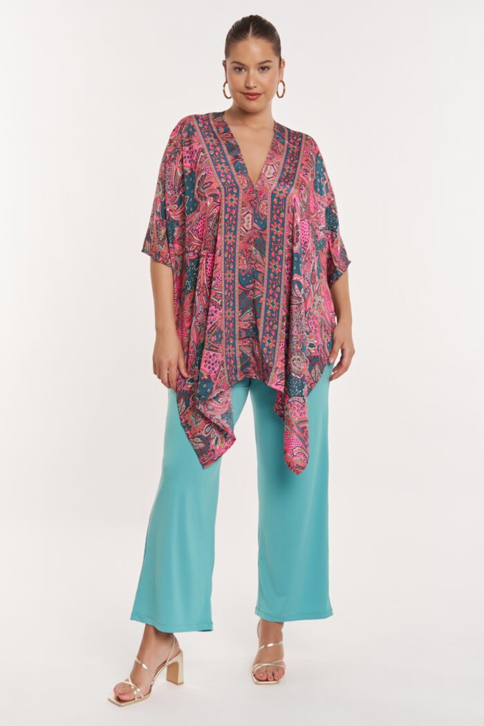 Παντελόνα Ελαστική Eleanor Aqua JUCITA