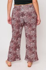 Παντελόνα Ελαστική Leopard Theodora | Plus Size Ρούχα - Image 4