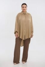 Παντελόνα Ελαστική Σε Διάταξη | Plus Size Ρούχα - Image 2