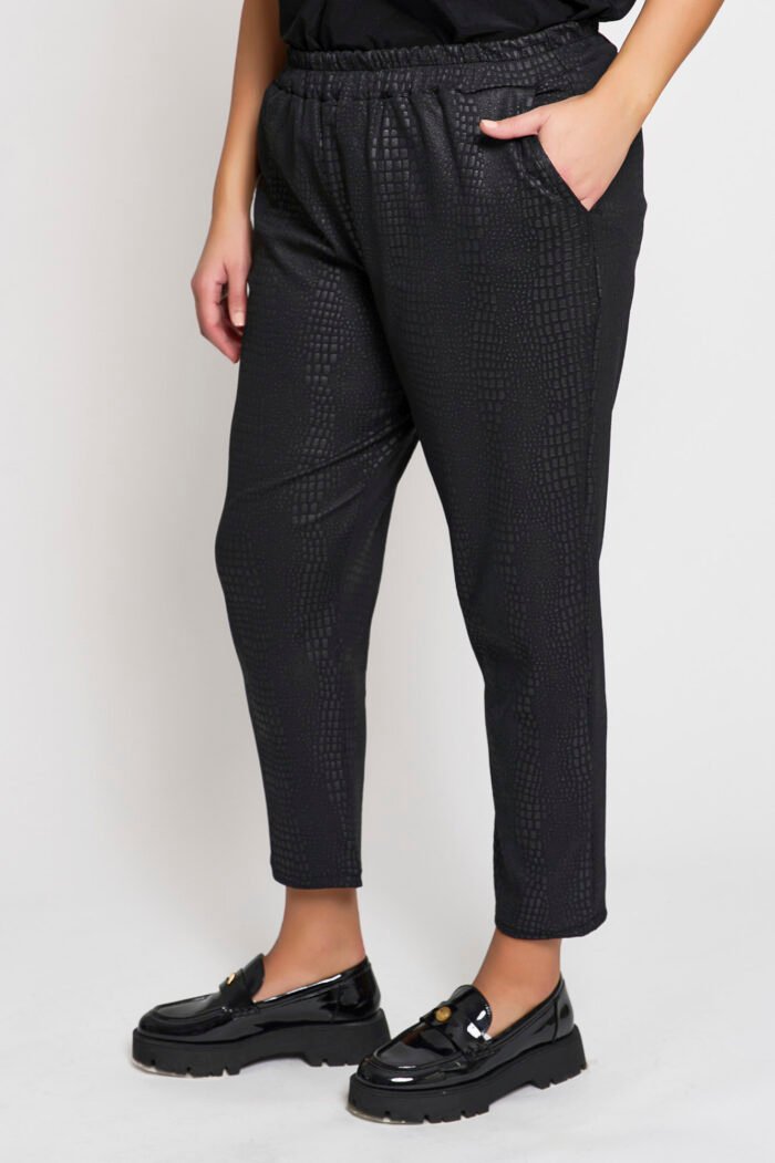 Παντελόνι Carrot Croco Xanthippi | Plus Size Ρούχα - Image 2
