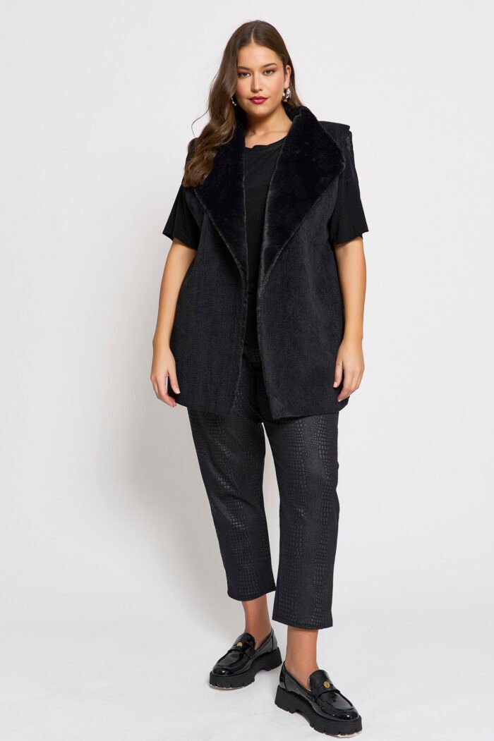 Παντελόνι Carrot Croco Xanthippi | Plus Size Ρούχα - Image 4