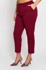 Παντελόνι Carrot Με Τσέπες | Plus Size Ρούχα - Image 3