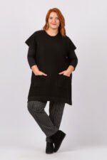 Παντελόνι Ίσιο Kleopatra Ριγέ | Plus Size Ρούχα - Image 3