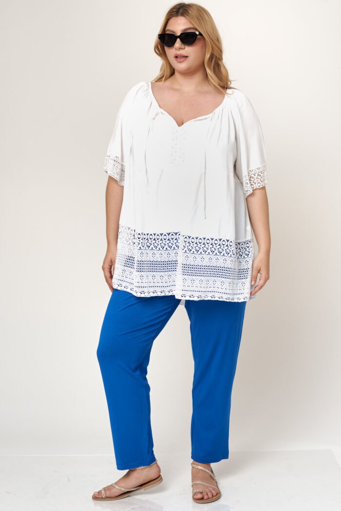 Παντελόνι Ελαστικό Ίσιο Sophia | Plus Size Ρούχα - Image 4