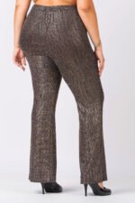 Παντελόνι Καμπάνα Lurex Sandy | Plus Size Ρούχα - Image 2