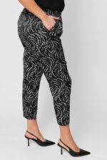 Παντελόνι Σατέν Carrot Με | Plus Size Ρούχα - Image 2