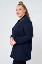 Πουκαμίσα Με Γραβάτα Sasa | Plus Size Ρούχα - Image 3