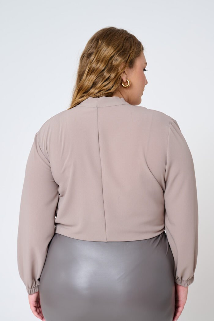 Πουκαμίσα Με Γραβάτα Sasa | Plus Size Ρούχα - Image 3