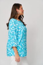 Πουκαμίσα με V Hecabe | Plus Size Ρούχα - Image 2