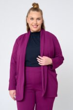 Σακάκι Κρεπ Chloe Magenta JUCITA