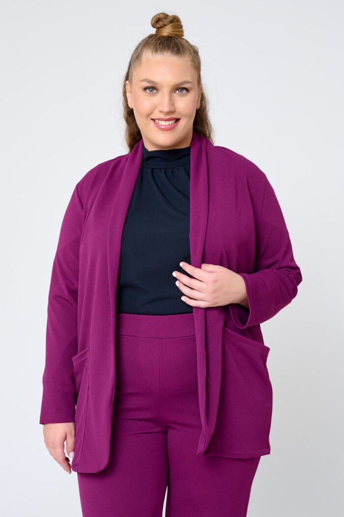 Σακάκι Κρεπ Chloe Magenta JUCITA
