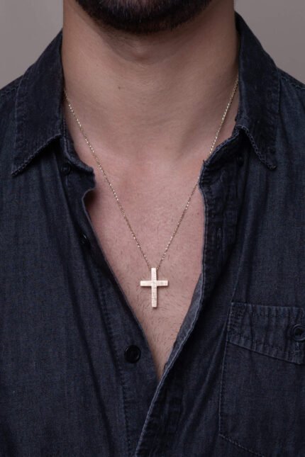 Σταυρός Βάπτισης Val΄Oro για Αγόρι Σκέτος Κίτρινο Χρυσό Κ14 033121 1