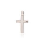 Σταυρός Βάπτισης Val΄Oro για Αγόρι από Λευκό Χρυσό 14 Καρατίων 040831