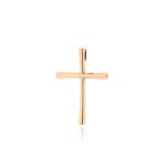 Σταυρός Βάπτισης Val΄Oro για κορίτσι από Ροζ Χρυσό Κ14 040836
