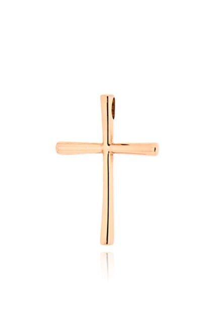 Σταυρός Βάπτισης Val΄Oro για κορίτσι από Ροζ Χρυσό Κ14 040836