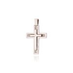 Σταυρός Βάπτισης για Αγόρι Val΄Oro από Λευκό Χρυσό Κ14 041038