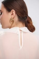 Τοπ Πλισέ Φλοράλ June | Plus Size Ρούχα - Image 3