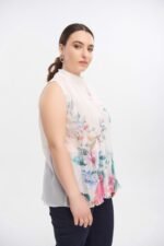 Τοπ Πλισέ Φλοράλ June | Plus Size Ρούχα - Image 4