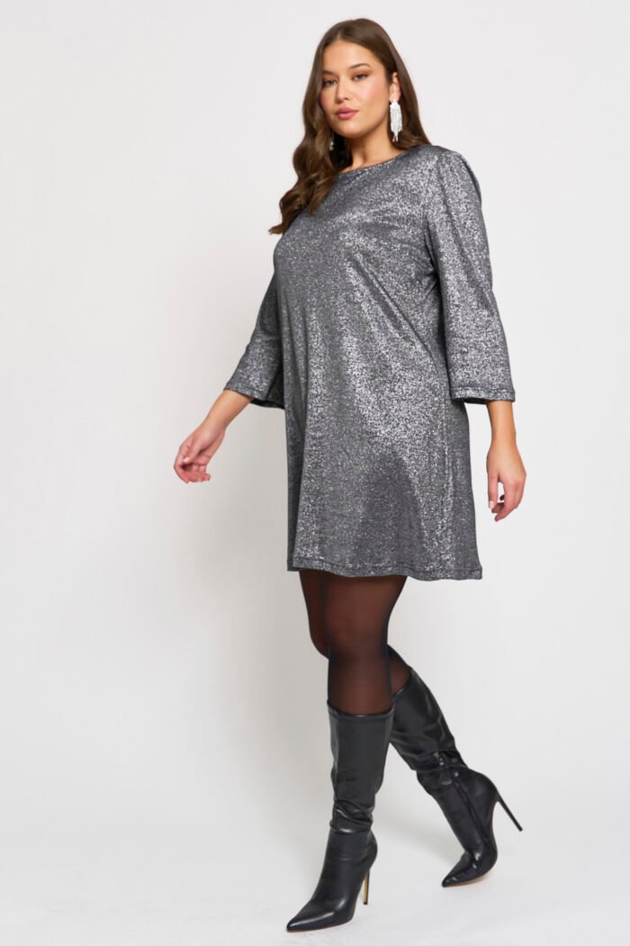 Φόρεμα Lurex Mirella | Plus Size Ρούχα - Image 2