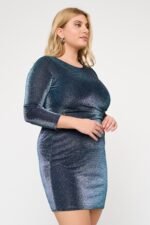 Φόρεμα Lurex Rosie | Plus Size Ρούχα - Image 4