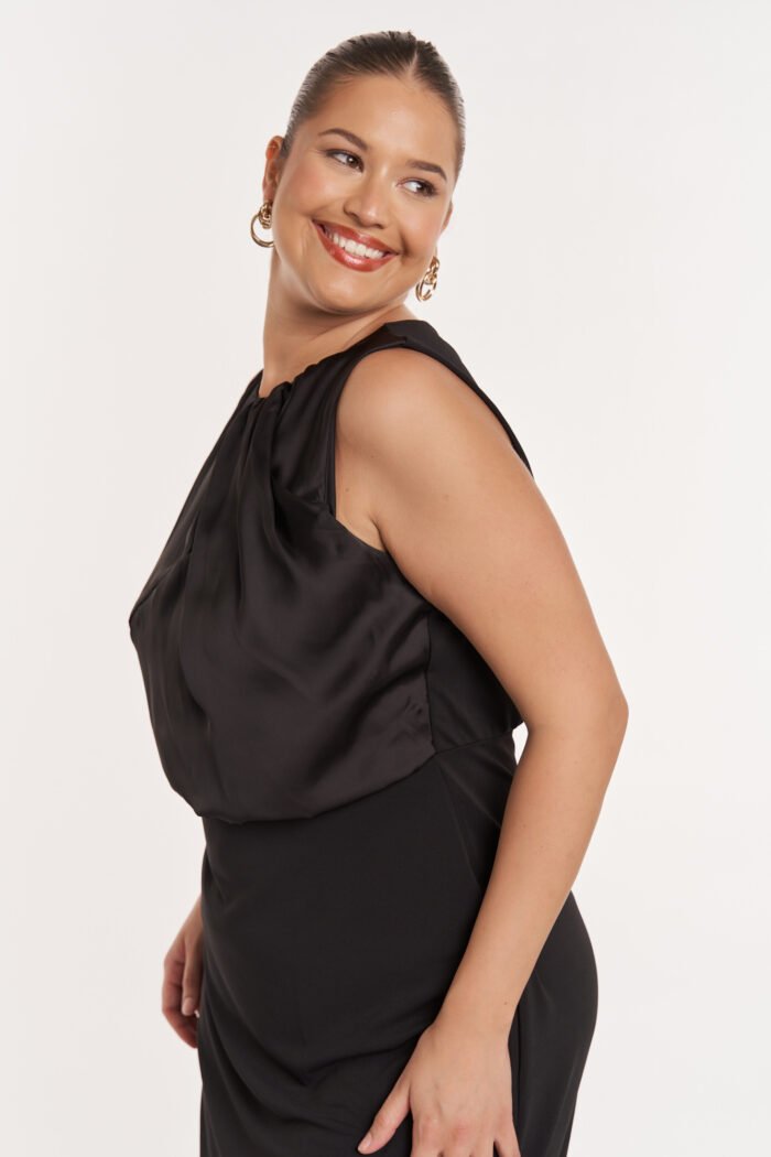 Φόρεμα Ίσιο Midi Dora | Plus Size Ρούχα - Image 3