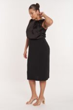 Φόρεμα Ίσιο Midi Dora | Plus Size Ρούχα - Image 4