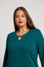 Φόρεμα Ίσιο Midi Francesca | Plus Size Ρούχα - Image 2