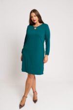 Φόρεμα Ίσιο Midi Francesca | Plus Size Ρούχα - Image 4