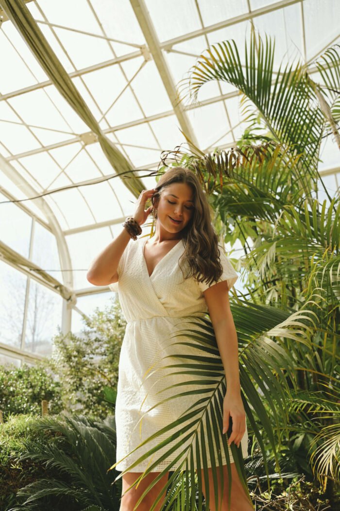 Φόρεμα Δαντέλα Κιπούρ Claudia | Plus Size Ρούχα - Image 2