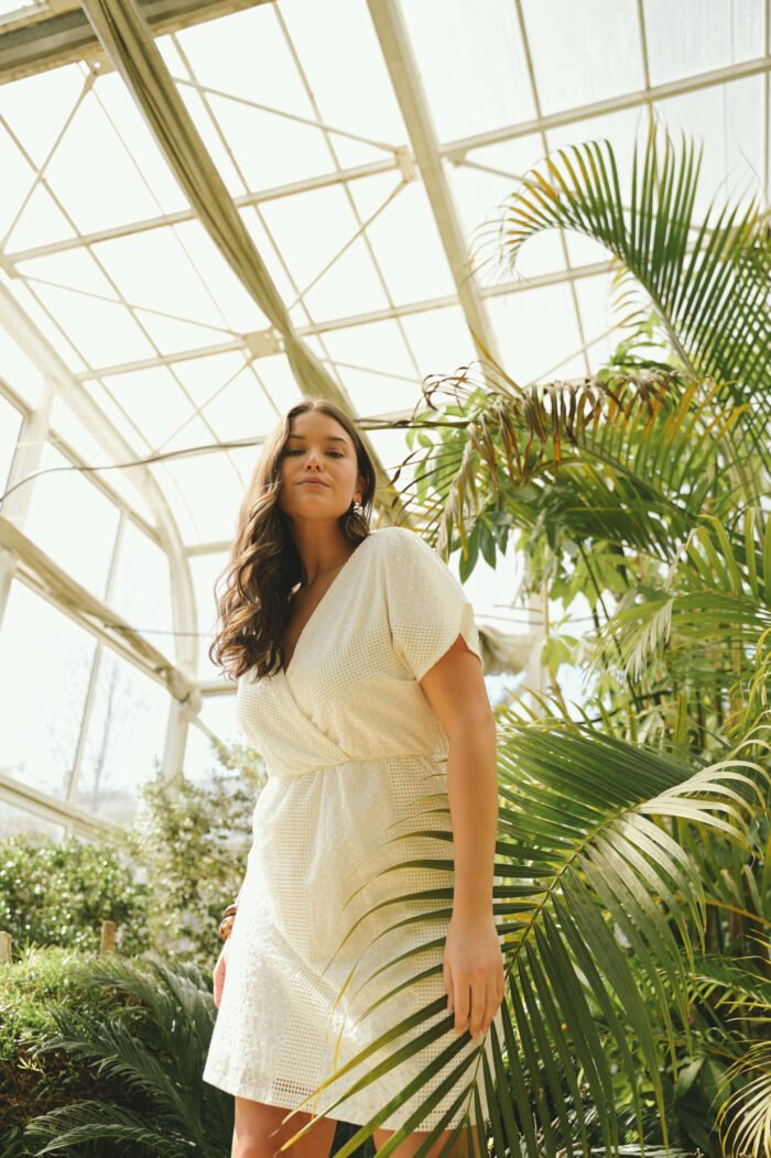Φόρεμα Δαντέλα Κιπούρ Claudia | Plus Size Ρούχα - Image 3