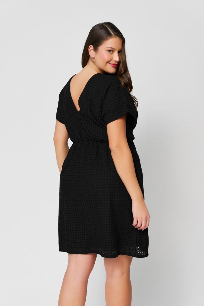 Φόρεμα Δαντέλα Κιπούρ Claudia | Plus Size Ρούχα - Image 3