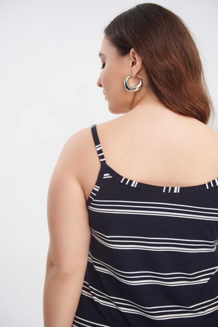 Φόρεμα Ελαστικό Τιραντάκι Sail | Plus Size Ρούχα - Image 2