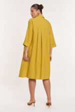 Φόρεμα Κρεπ με Γιακά | Plus Size Ρούχα - Image 4