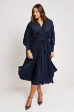 Φόρεμα Κρουαζέ Midi Roberta | Plus Size Ρούχα - Image 2