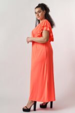 Φόρεμα Κρουαζέ Μάξι Ourania | Plus Size Ρούχα - Image 2