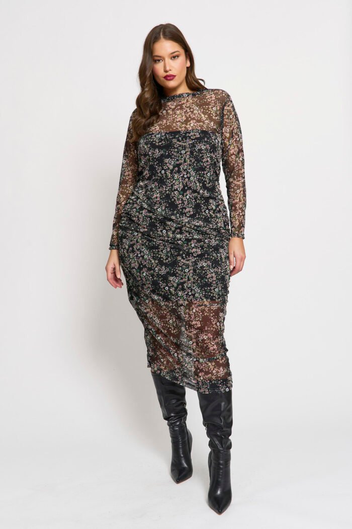 Φόρεμα Μάξι See Through | Plus Size Ρούχα - Image 3