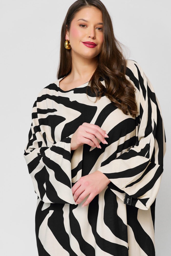 Φόρεμα Μάξι Καφτάνι Chrysanthe | Plus Size Ρούχα - Image 2