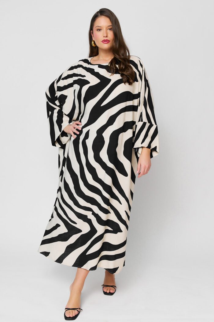 Φόρεμα Μάξι Καφτάνι Chrysanthe | Plus Size Ρούχα - Image 3