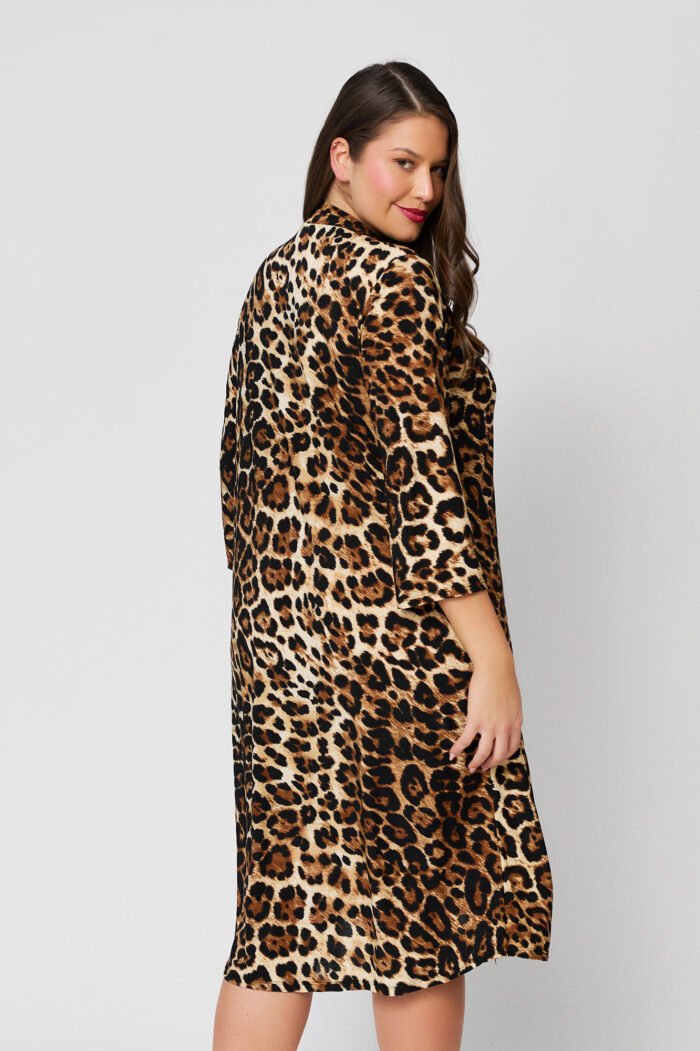 Φόρεμα με V Persa | Plus Size Ρούχα - Image 4