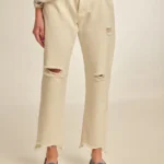 Amy Γυναικείο Τζιν παντελόνι - OFF WHITE