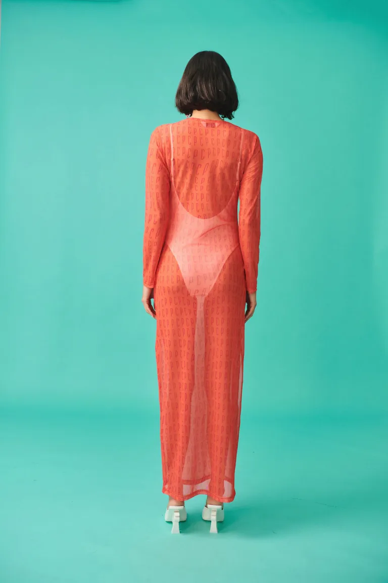 Evie-Φόρεμα-Διαφάνεια-PCP-CORAL-2 Evie Φόρεμα Διαφάνεια PCP - Image 3