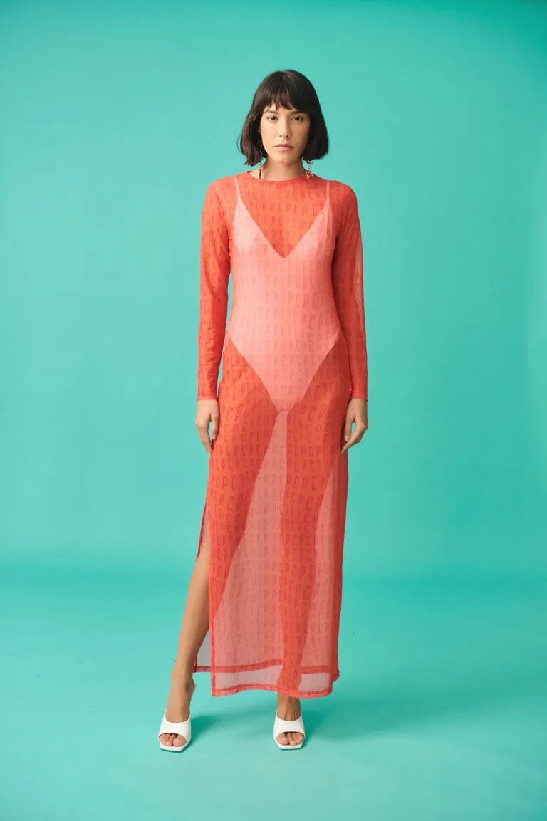 Evie-Φόρεμα-Διαφάνεια-PCP-CORAL Evie Φόρεμα Διαφάνεια - PCP CORAL