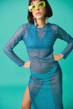 Evie Φόρεμα Διαφάνεια WAVES | PCP CLOTHING - Image 5